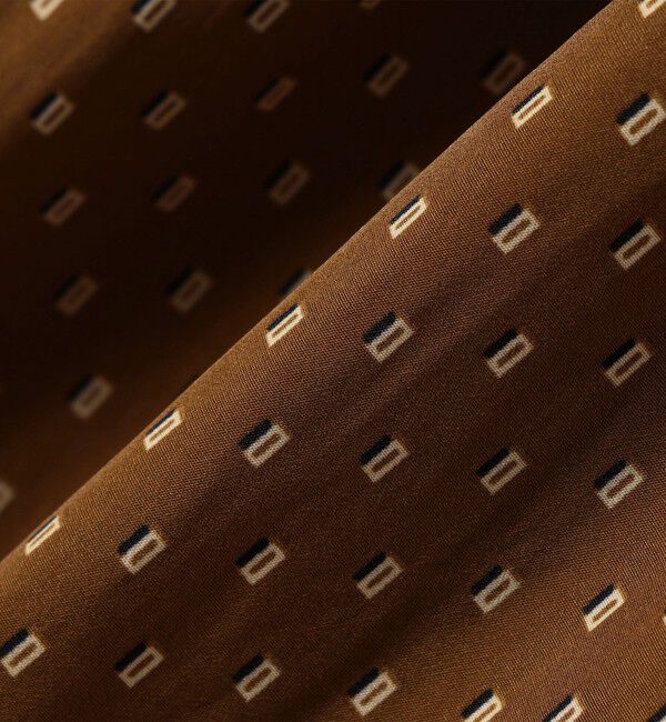 SHIPS Colors 「SHIPS Colors:〈洗濯機可能〉サテン ギャザー シャツ◇」|シャツ・ブラウス|