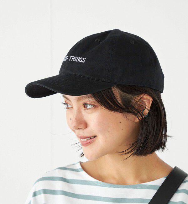 SHIPS Colors 「odds:〈手洗い可能〉ALL GOOD THINGS キャップ」|キャップ・キャスケット|
