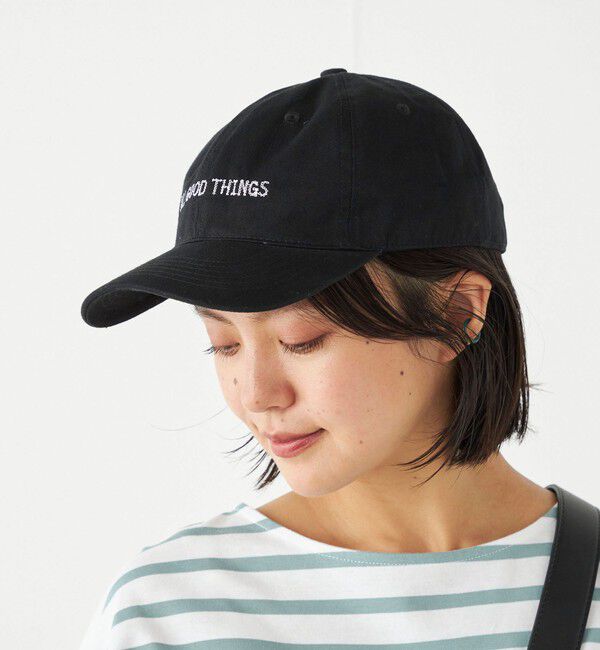 SHIPS Colors 「odds:〈手洗い可能〉ALL GOOD THINGS キャップ」|キャップ・キャスケット|