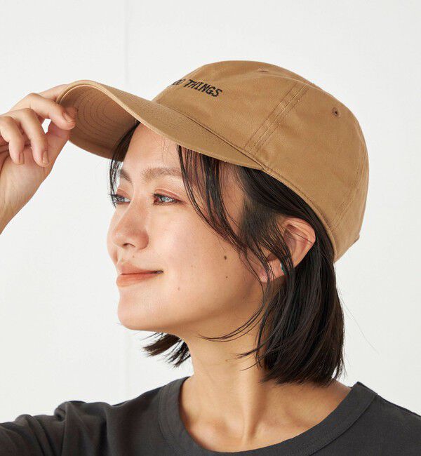 SHIPS Colors 「odds:〈手洗い可能〉ALL GOOD THINGS キャップ」|キャップ・キャスケット|