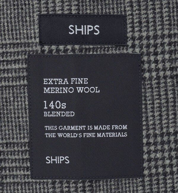 SHIPS「SHIPS: スーパー140'S ソロテックス ウール 2Bジャケット」|テーラードジャケット|