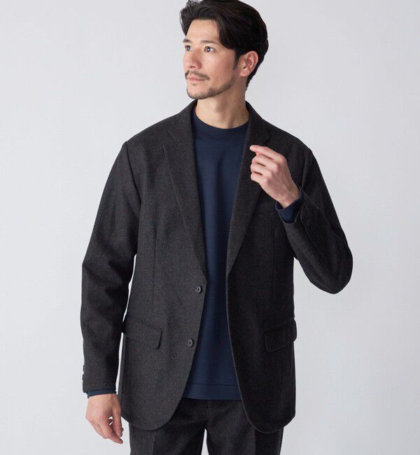 SHIPS「SHIPS: スーパー140'S ソロテックス ウール 2Bジャケット」|テーラードジャケット|