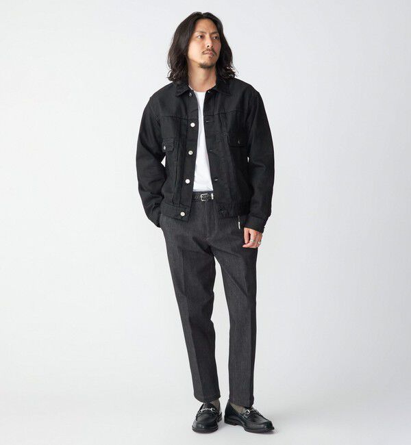 SHIPS「SHIPS: 〈セットアップ対応〉ダウンファブリック イージー スラックス 23AW〈デニム〉」|チノ|