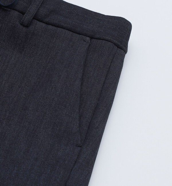 SHIPS「SHIPS: 〈セットアップ対応〉ダウンファブリック イージー スラックス 23AW〈デニム〉」|チノ|