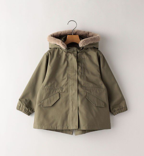 SHIPS KIDS「SHIPS KIDS:100～130cm /〈洗濯機可能〉ツイル モッズ コート」|ミリタリー・モッズコート|