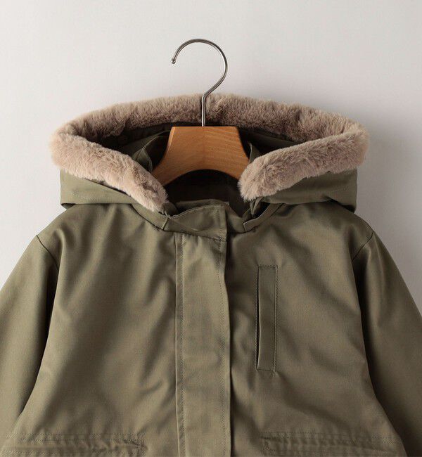 SHIPS KIDS「SHIPS KIDS:100～130cm /〈洗濯機可能〉ツイル モッズ コート」|ミリタリー・モッズコート|