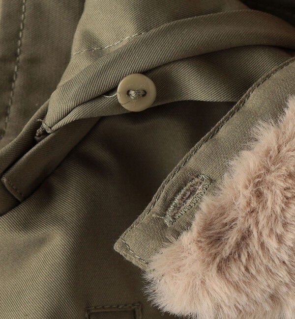 SHIPS KIDS「SHIPS KIDS:100～130cm /〈洗濯機可能〉ツイル モッズ コート」|ミリタリー・モッズコート|