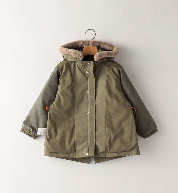 SHIPS KIDS「SHIPS KIDS:100～130cm /〈洗濯機可能〉ツイル モッズ コート」|ミリタリー・モッズコート|