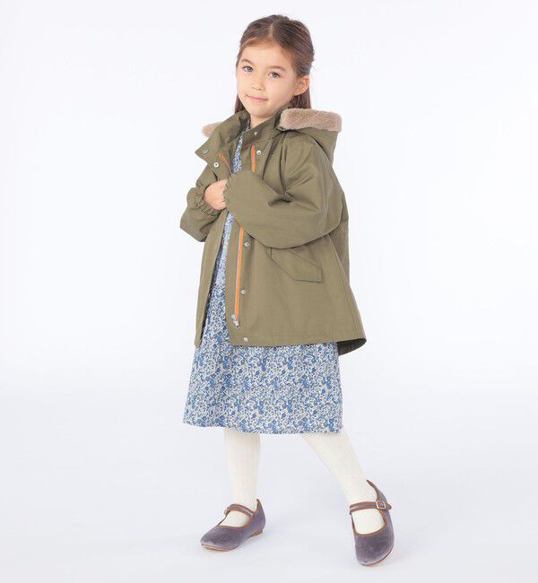 SHIPS KIDS「SHIPS KIDS:100～130cm /〈洗濯機可能〉ツイル モッズ コート」|ミリタリー・モッズコート|