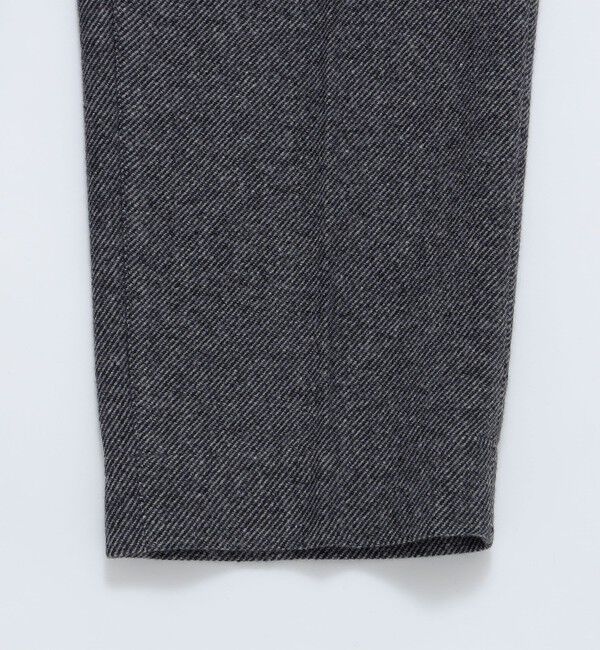 SHIPS「SHIPS: 〈セットアップ対応〉 ライトツイード ワンタック イージー パンツ」|チノ|