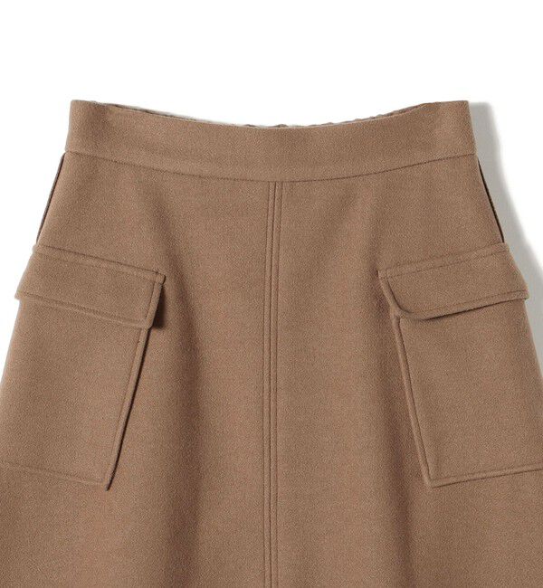 SHIPS Colors 「SHIPS Colors:〈手洗い可能〉ジャージーメルトン ポケット フレア スカート」|フレア|