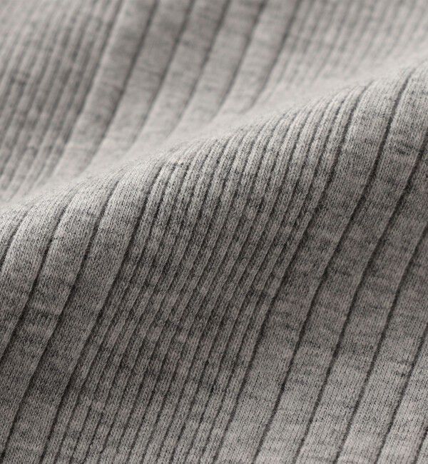 SHIPS KIDS「SHIPS KIDS:80～90cm / ランダム リブ ハイネック カットソー」|Tシャツ・カットソー|