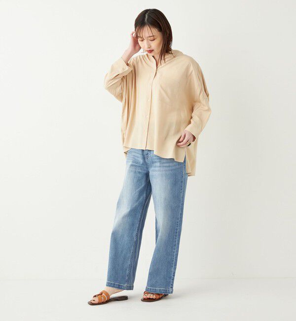 SHIPS Colors 「SHIPS Colors:〈手洗い可能〉ポンチョ シャツ」|シャツ・ブラウス|
