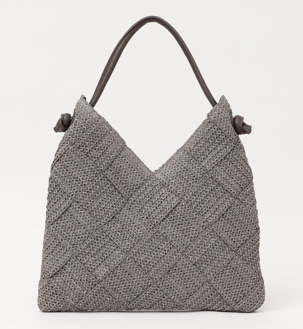 quaranciel「quaranciel: ワンハンドル Vカット メッシュ バッグ（A4対応）」|トートバッグ|