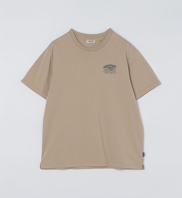 SHIPS「POMPEII BRAND: HOTEL NOTE TEE」|Tシャツ・カットソー|ベージュ系