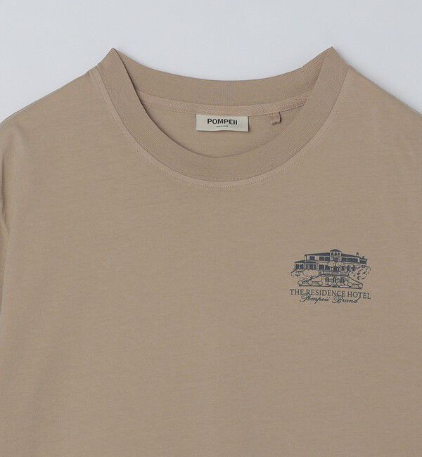 SHIPS「POMPEII BRAND: HOTEL NOTE TEE」|Tシャツ・カットソー|
