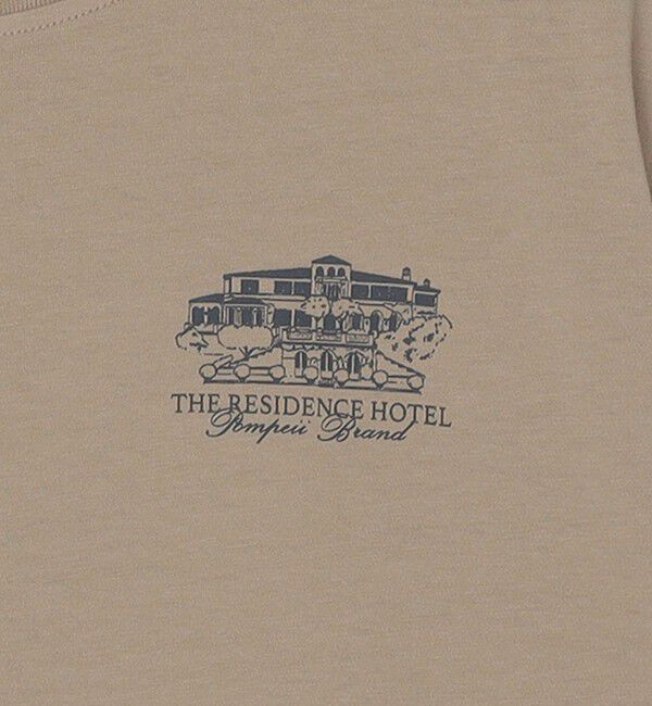 SHIPS「POMPEII BRAND: HOTEL NOTE TEE」|Tシャツ・カットソー|