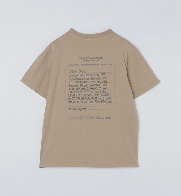 SHIPS「POMPEII BRAND: HOTEL NOTE TEE」|Tシャツ・カットソー|