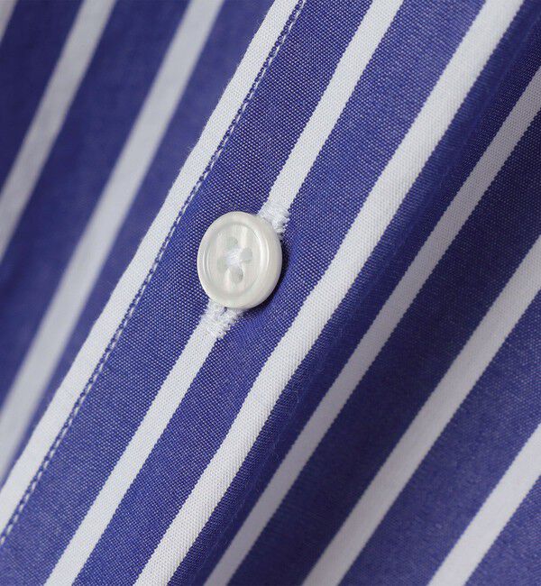 SHIPS any「SHIPS any: ブルーパレット ソリッド / ストライプ リラックス レギュラーカラー シャツ◇」|シャツ・ブラウス|