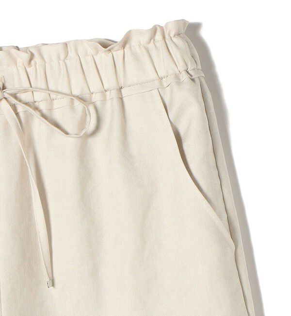 SHIPS for women「〈手洗い可能〉ツイル ドロスト パンツ」|その他|