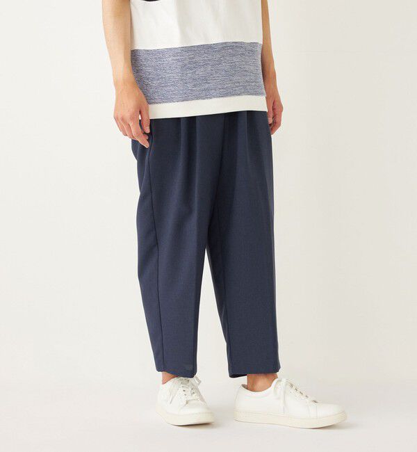 SHIPS Colors 「SHIPS Colors:ポリトロ ワイド テーパード イージーパンツ(セットアップ対応可能)」|その他|