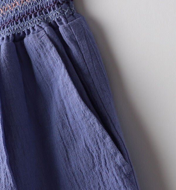 SHIPS KIDS「SHIPS KIDS:100～130cm / スモッキング キュロット」|キュロット|