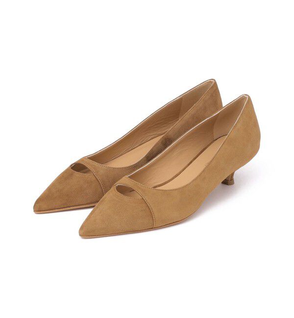 SHIPS for women「ISABELLA FERRANTE:ポインテッド ヒール 」|パンプス|キャメル