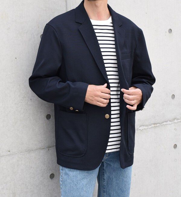 SHIPS any「SHIPS any: SOLOTEX(R) ウーリック リラックス ブレザー / ジャケット （セットアップ対応）◇」|テーラードジャケット|