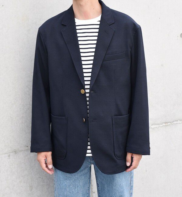 SHIPS any「SHIPS any: SOLOTEX(R) ウーリック リラックス ブレザー / ジャケット （セットアップ対応）◇」|テーラードジャケット|