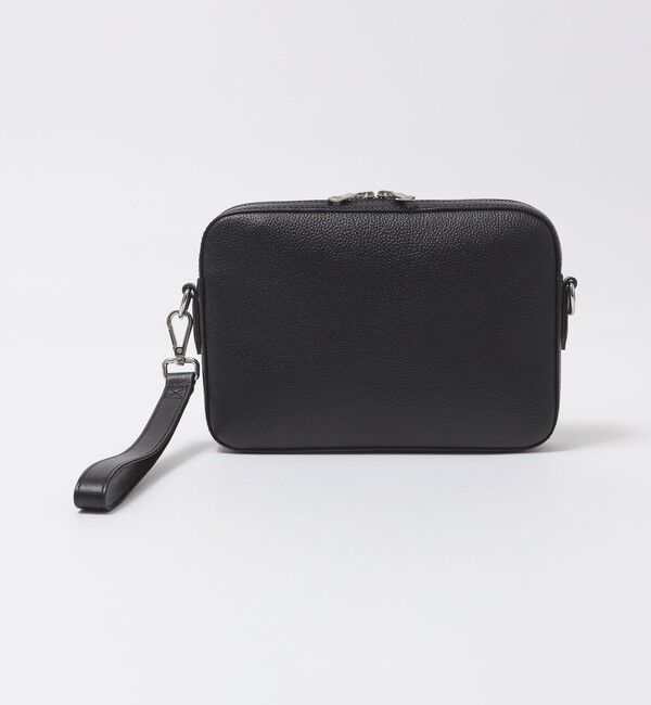 SHIPS「SHIPS: スマート レザー 2WAY ショルダー バッグ」|ショルダー・メッセンジャー|ブラック