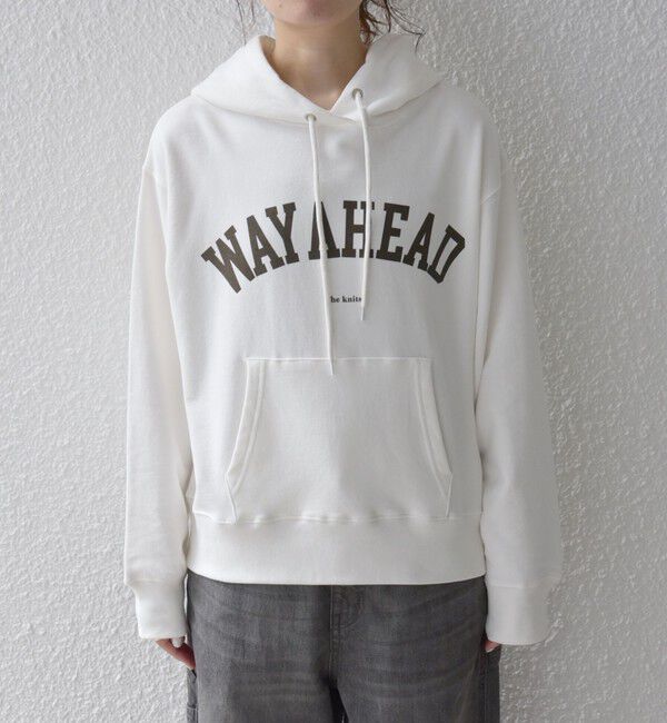 SHIPS any「【SHIPS any別注】THE KNiTS: カレッジ ロゴ フーディ パーカー 25SS」|パーカー|