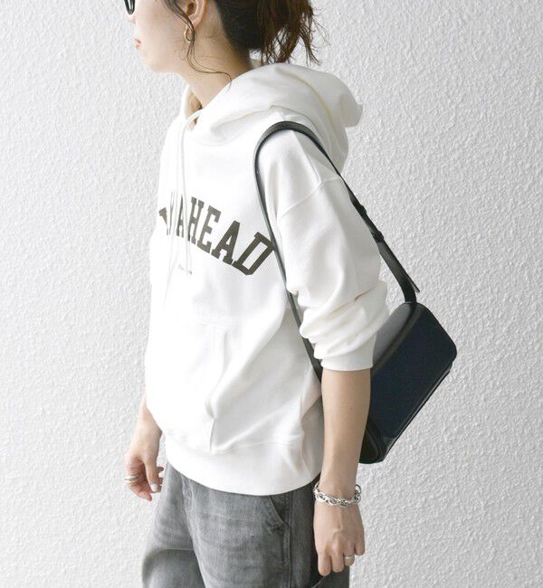 SHIPS any「【SHIPS any別注】THE KNiTS: カレッジ ロゴ フーディ パーカー 25SS」|パーカー|