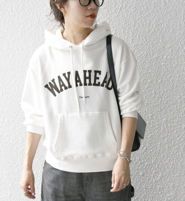 SHIPS any「【SHIPS any別注】THE KNiTS: カレッジ ロゴ フーディ パーカー 25SS」|パーカー|