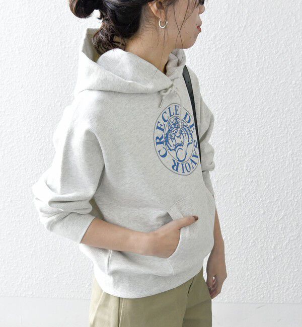 SHIPS any「【SHIPS any別注】THE KNiTS: カレッジ ロゴ フーディ パーカー 25SS」|パーカー|