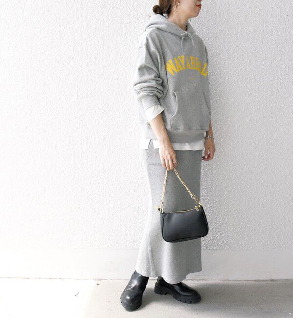 SHIPS any「【SHIPS any別注】THE KNiTS: カレッジ ロゴ フーディ パーカー 25SS」|パーカー|