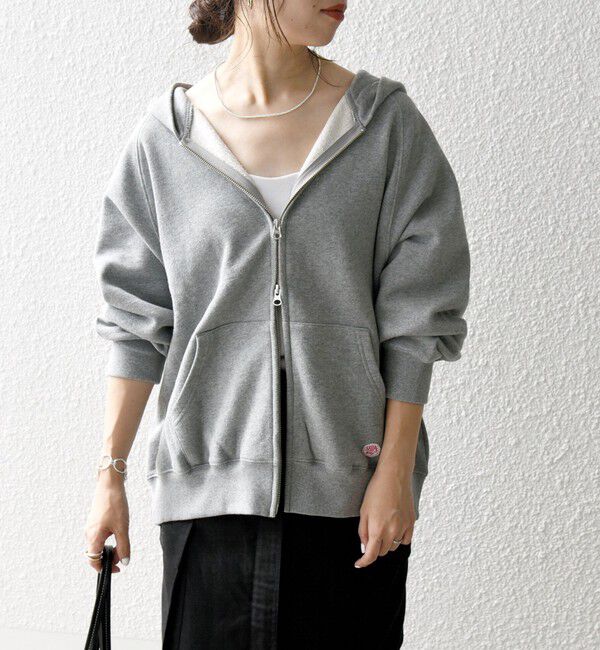 SHIPS any「《一部追加予約》SHIPS any:〈洗濯機可能〉USAコットン 裏起毛 ジップ スウェット パーカー」|パーカー|