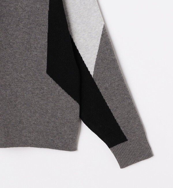 SHIPS any「SHIPS any: 〈手洗い可能〉ダブルジャガード ゲームシャツ ニット◇」|ニット・セーター|