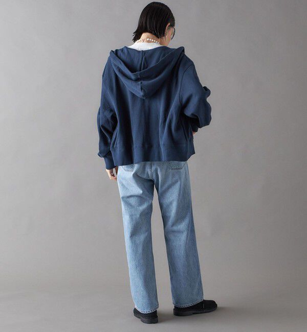 SHIPS for women「SHIPS NINE CASE:〈手洗い可能〉フロント スラント デニム」|デニム|