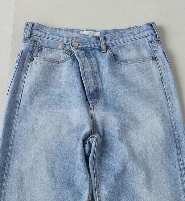 SHIPS for women「SHIPS NINE CASE:〈手洗い可能〉フロント スラント デニム」|デニム|