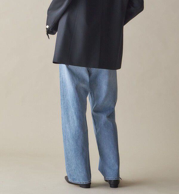 SHIPS for women「SHIPS NINE CASE:〈手洗い可能〉フロント スラント デニム」|デニム|