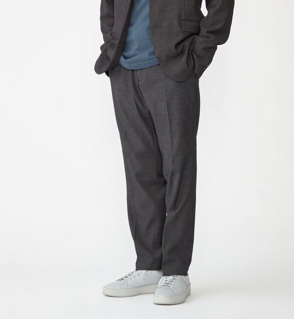 SHIPS「【WEB限定】SHIPS:〈手洗い可能〉デニムライク ストレッチ セットアップ（ジャケット＋パンツ）」|スーツ|