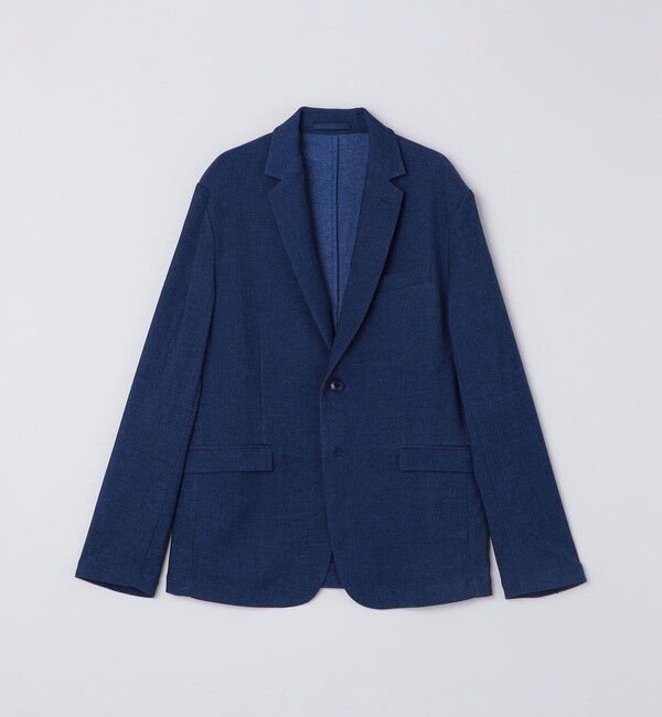 SHIPS「【WEB限定】SHIPS:〈手洗い可能〉デニムライク ストレッチ セットアップ（ジャケット＋パンツ）」|スーツ|