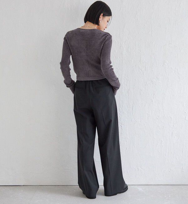 SHIPS for women「Wai＋:〈手洗い可能〉1/18ホック付 カーディガン」|カーディガン|