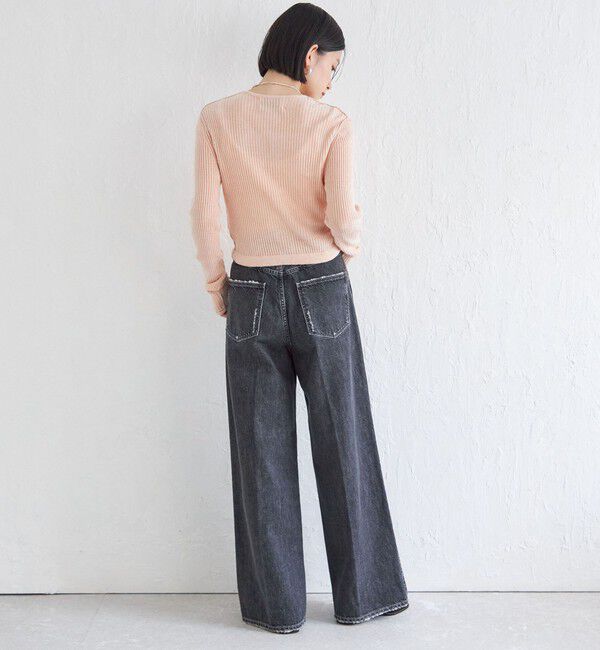 SHIPS for women「Wai＋:〈手洗い可能〉1/18ホック付 カーディガン」|カーディガン|