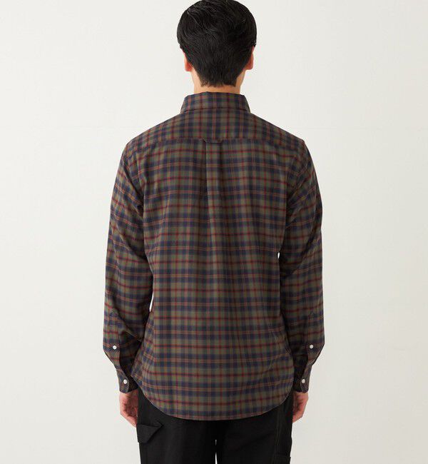 SHIPS Colors 「SHIPS Colors: 〈洗濯機可能〉ネル ボタンダウン シャツ」|シャツ・ブラウス|