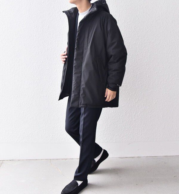 SHIPS any「【WEB限定】SHIPS any: 〈撥水・防風等〉多機能 中綿 フード ミドル コート 24FW◇」|その他|