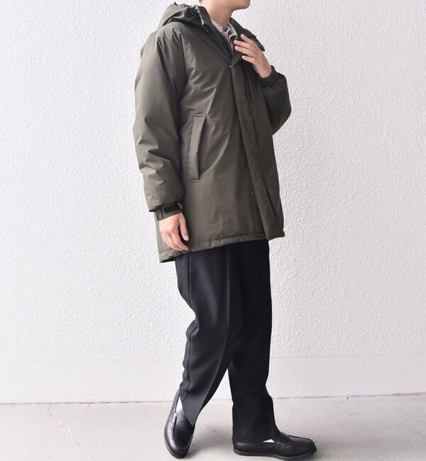 SHIPS any「【WEB限定】SHIPS any: 〈撥水・防風等〉多機能 中綿 フード ミドル コート 24FW◇」|その他|