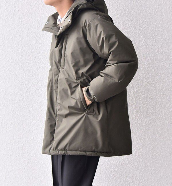 SHIPS any「【WEB限定】SHIPS any: 〈撥水・防風等〉多機能 中綿 フード ミドル コート 24FW◇」|その他|