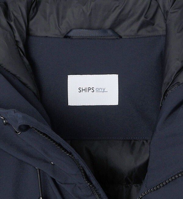 SHIPS any「【WEB限定】SHIPS any: 〈撥水・防風等〉多機能 中綿 フード ミドル コート 24FW◇」|その他|
