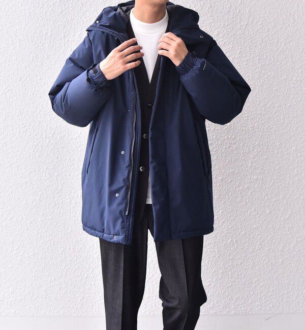 SHIPS any「【WEB限定】SHIPS any: 〈撥水・防風等〉多機能 中綿 フード ミドル コート 24FW◇」|その他|